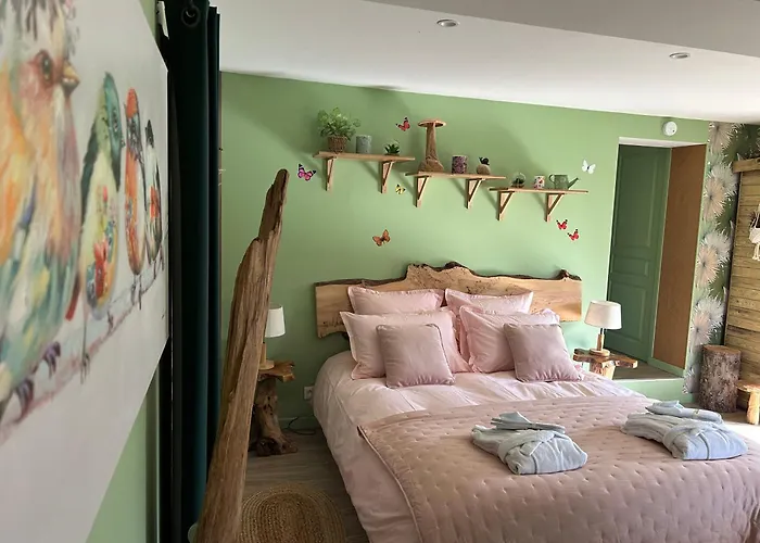 Aux Murmures De La Nature فندق مبيت وإفطار أونفلور